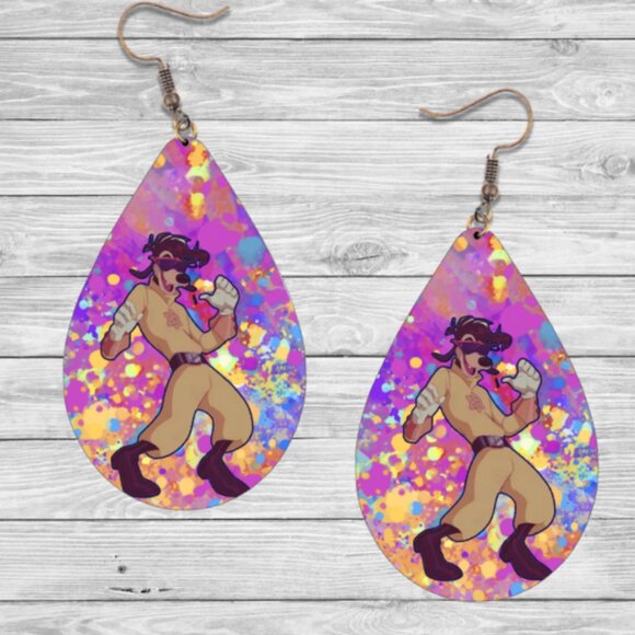 Powerline- A Goofy Movie Earrings - Picture 1 of 1